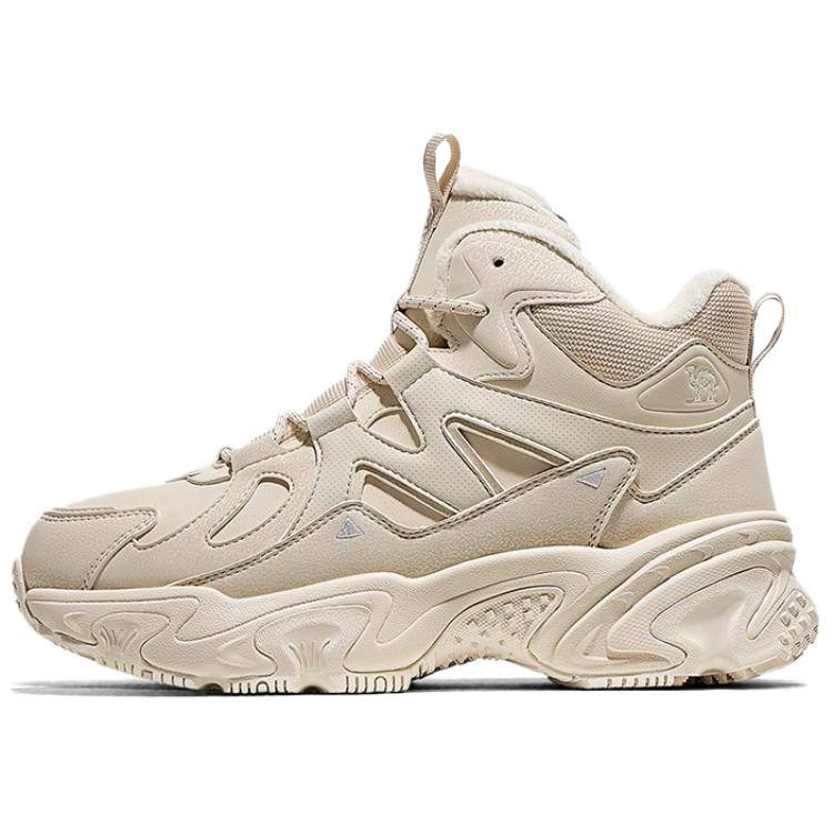 CAMEL Fleece Lined, Comfortable, Sports Slip Resistant Thermal Mid top Casual Shoes Women's