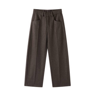 HERBEL Casual Pants Men's Thickened Straight Fit Pants