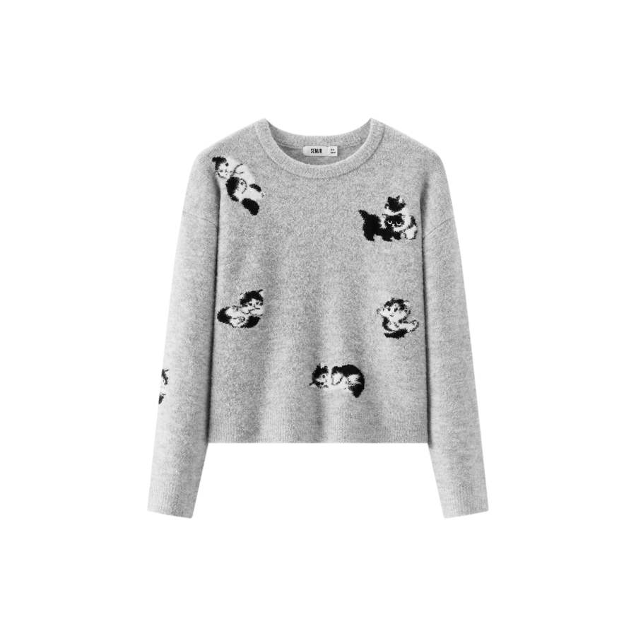 Semir Sweaters Women's Crew Neck Moderate Other