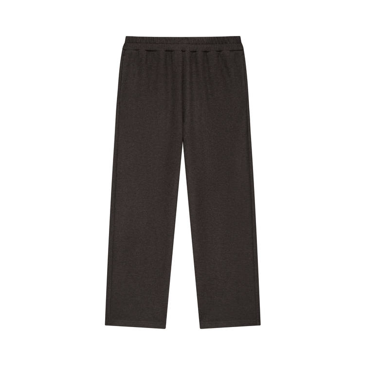Nice Rice 380 G Blend Loose Fit Corduroy Straight Fit Sweatpants With Fleece Lining Knitted Sweatpants Unisex