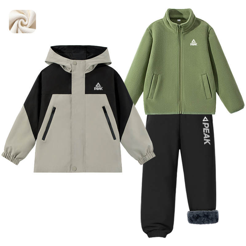 PEAK Kids Casual Sportswear Hooded Moderate