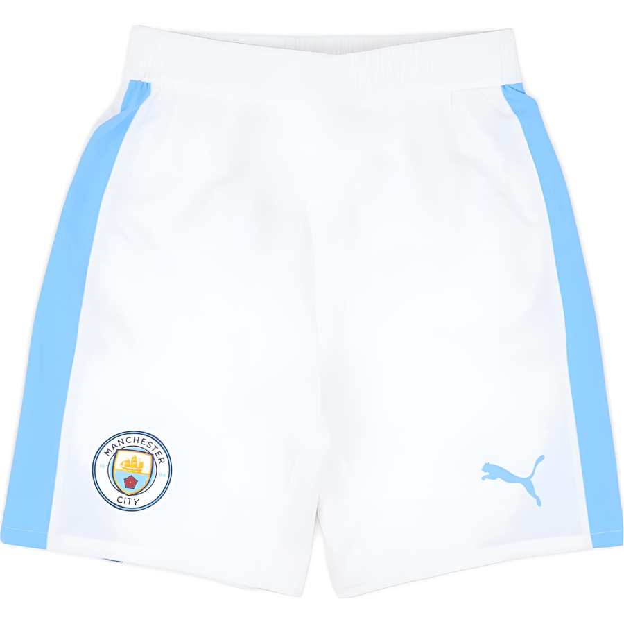 PUMA Manchester City Soccer Bottom Unisex White