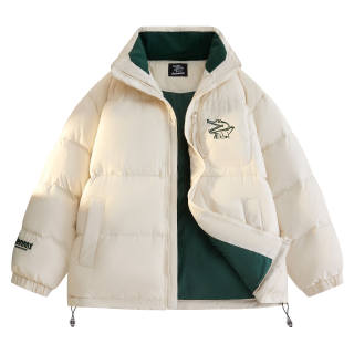 Dnnnnx Down Jackets Unisex Stand Collar Thickened Puffer Jacket