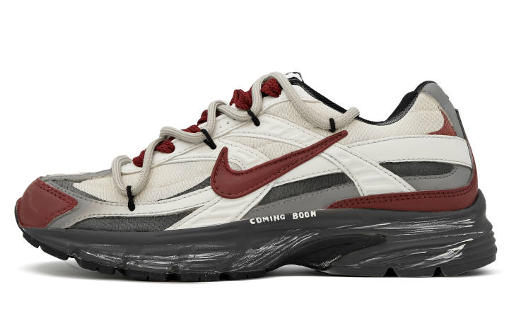 Nike Nike Initiator Running Shoes Unisex Beige Red