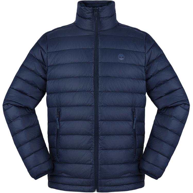 Timberland Down Jackets Men's Dark Sapphire Stand Collar Thickened