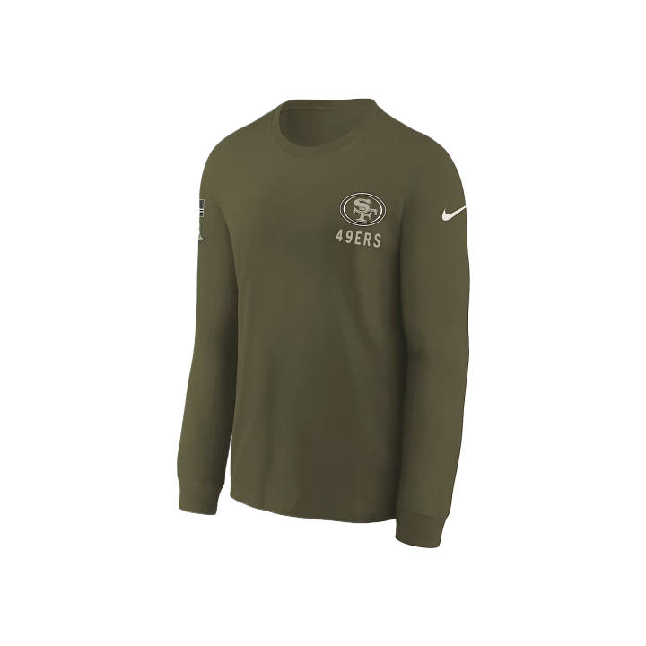Nike Nike x NFL T Shirt San Francisco 49ers Salute To Service Sideline Kids'