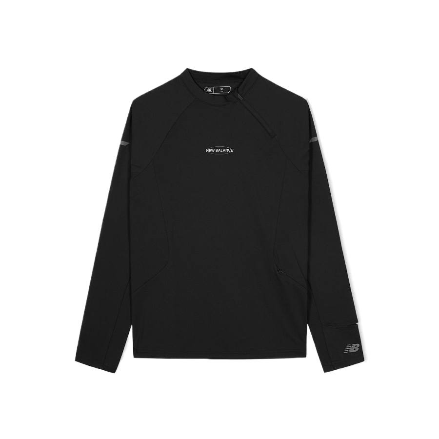 New Balance New Balance T Shirts Unisex Black Crew Neck