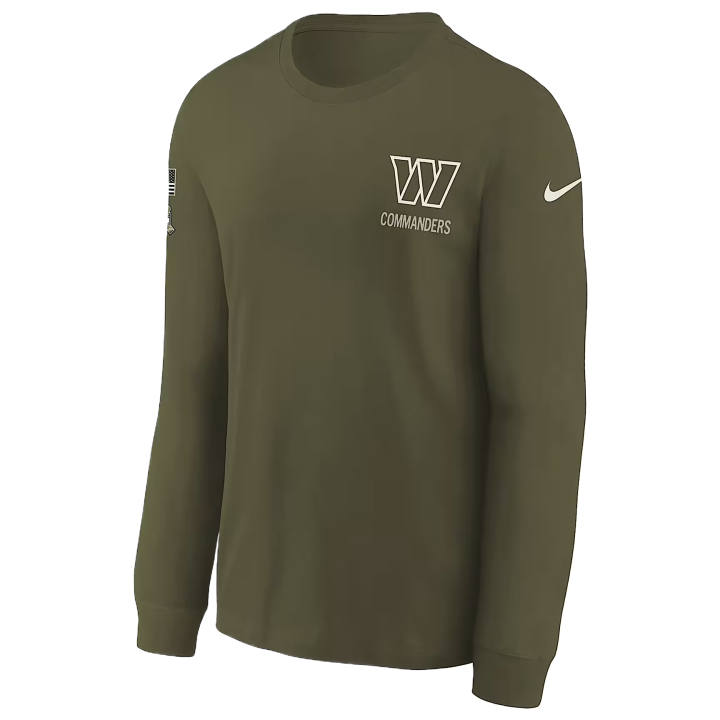 Nike Nike x NFL T Shirt Washington Commanders Salute To Service Sideline Kids'