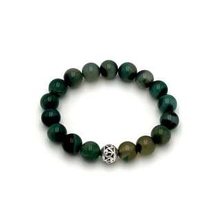 PAUL COSTELLOE Obsidian Beaded Bracelets Unisex