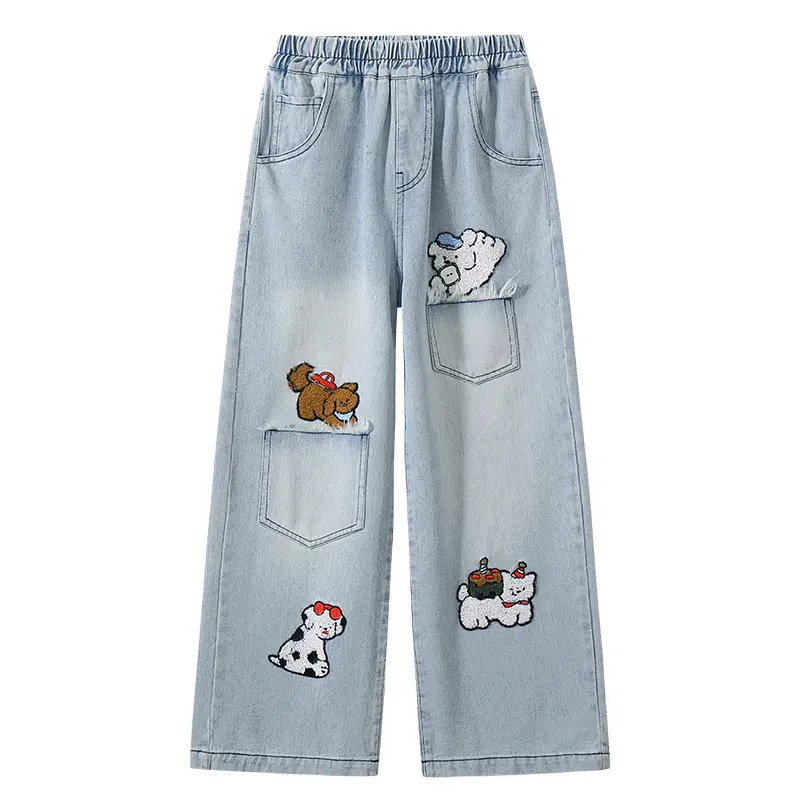 Lanza Casual Jeans Spring Fall Blue Teenagers