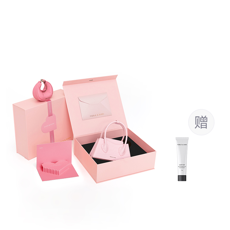 FIEDLE&SISSI Cow Leather Handbag, Crossbody Bag Medium Women's