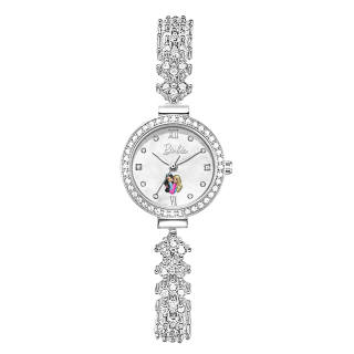 Barbie Quartz Movement Metal Strap Watch Women's Watch Mother of Pearl Color Watch Dial