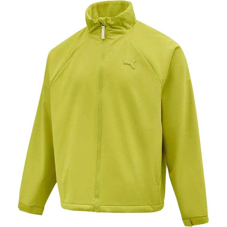 PUMA Jackets Unisex Yellow Stand Collar Moderate Other