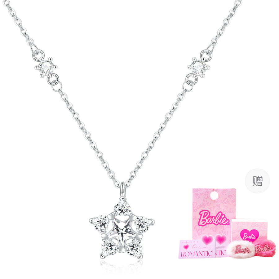 Barbie Synthetic Cubic Zirconia Necklaces Women's