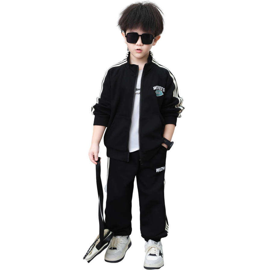 Lanza Casual Sportswear Spring Fall Black Children Aged 3 7 Years Old