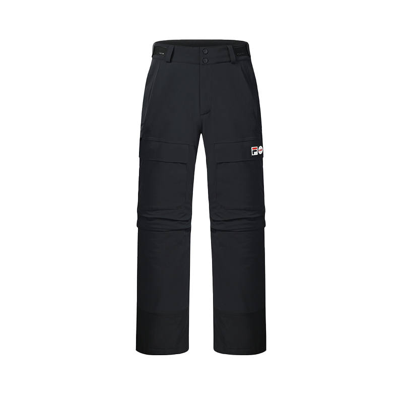 FILA SKI Pants Men's Pitch Black Straight Fit