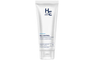 H&E Men's Oil Control Exfoliating Whitening Facial Cleansing Milk