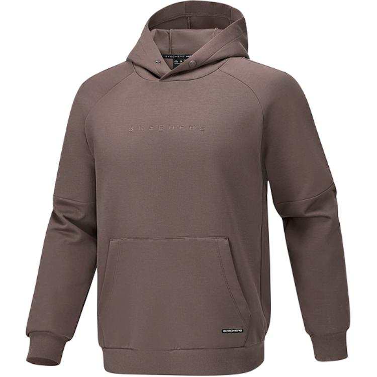 Skechers Sweatshirts Men's Dusk Brown 0123 Hooded Moderate