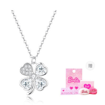 Barbie Clear Quartz Necklaces Women's