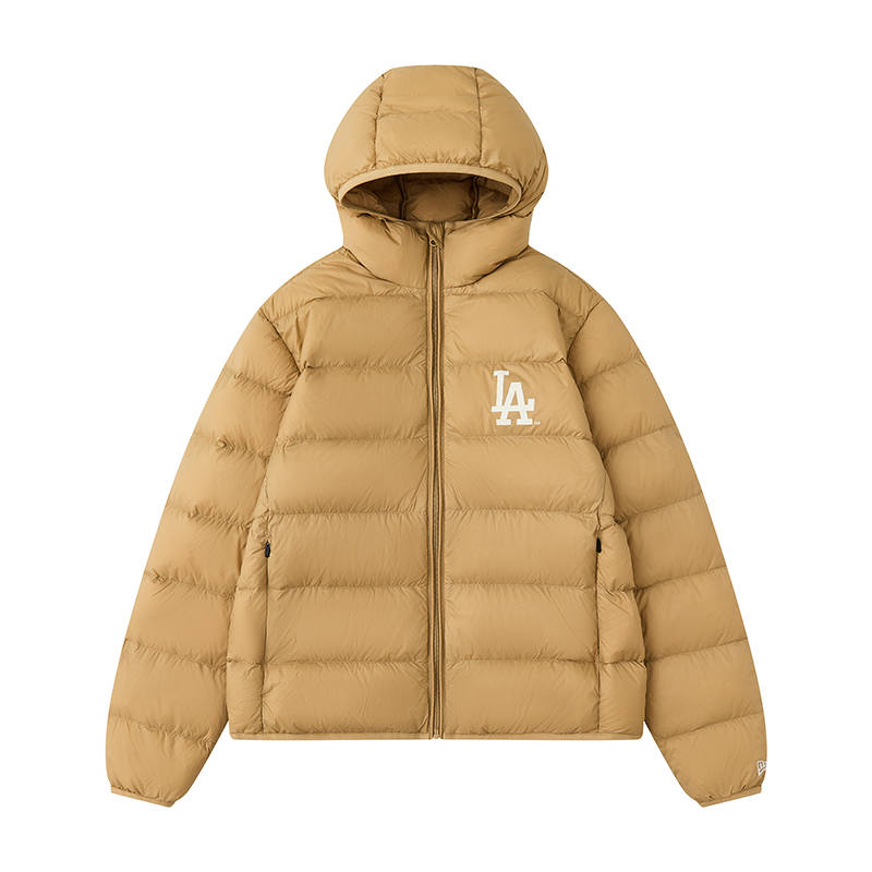 New Era Down Jacket American Unisex Khaki