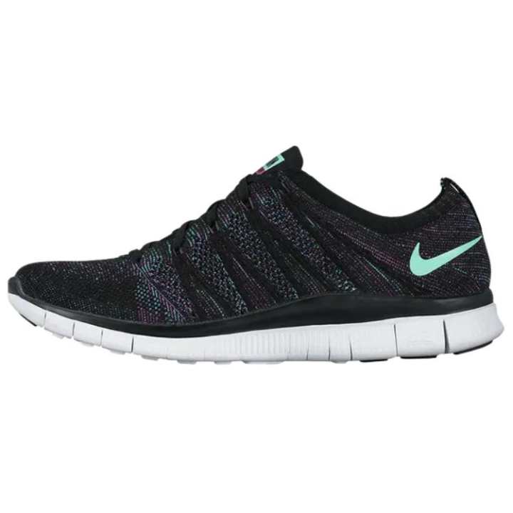 Nike Nike Free Flyknit Running Shoes Men's Black
