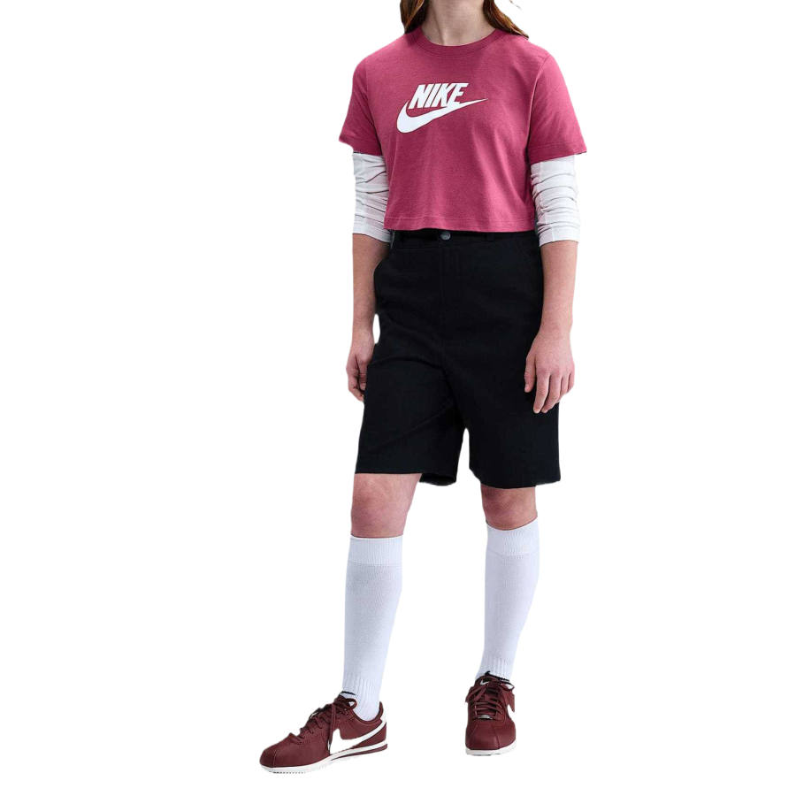 Nike Nike T Shirt Big Kids' Girls' Cropped T Shirt Kids'