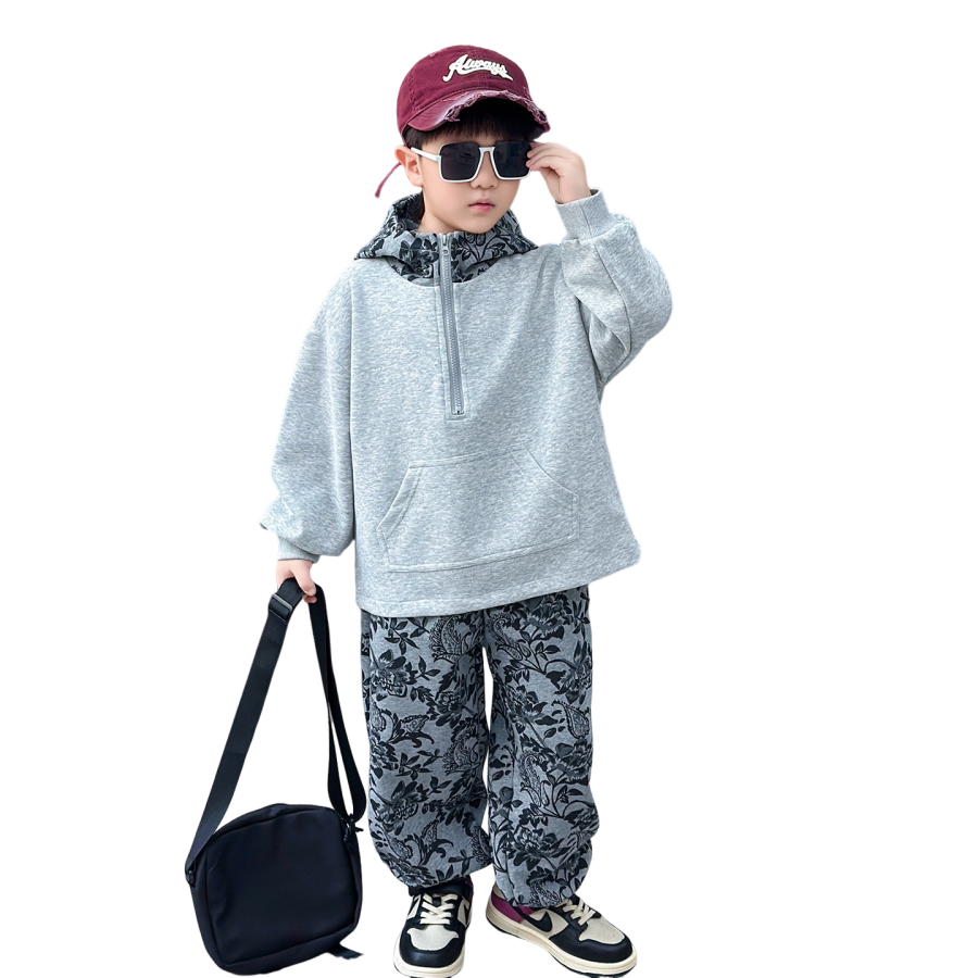 Lanza Casual Sportswear Spring Fall Gray Children Aged 3 7 Years Old