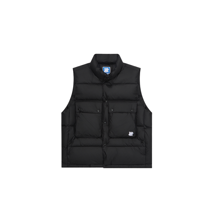 UNDEFEATED UNDEFEATED Down Vests Unisex Stand Collar Moderate Other