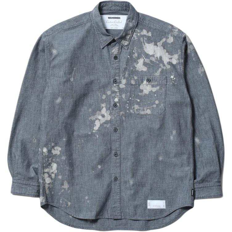 NEIGHBORHOOD Shirts Unisex Lapel Moderate