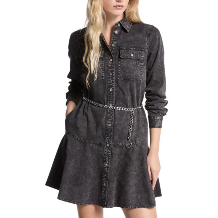 MICHAEL KORS FW25 Long Sleeved Dress Women's
