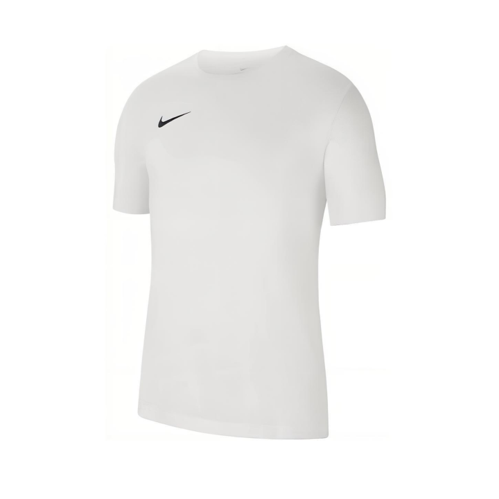 Nike Nike Dri Fit T Shirts Men's White Crew Neck Moderate Straight Fit