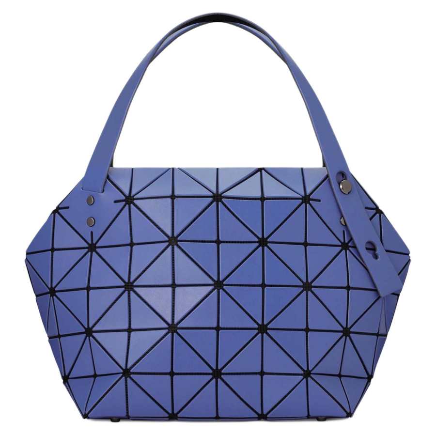 ISSEY MIYAKE Boston PVC Handbag Women's Blue
