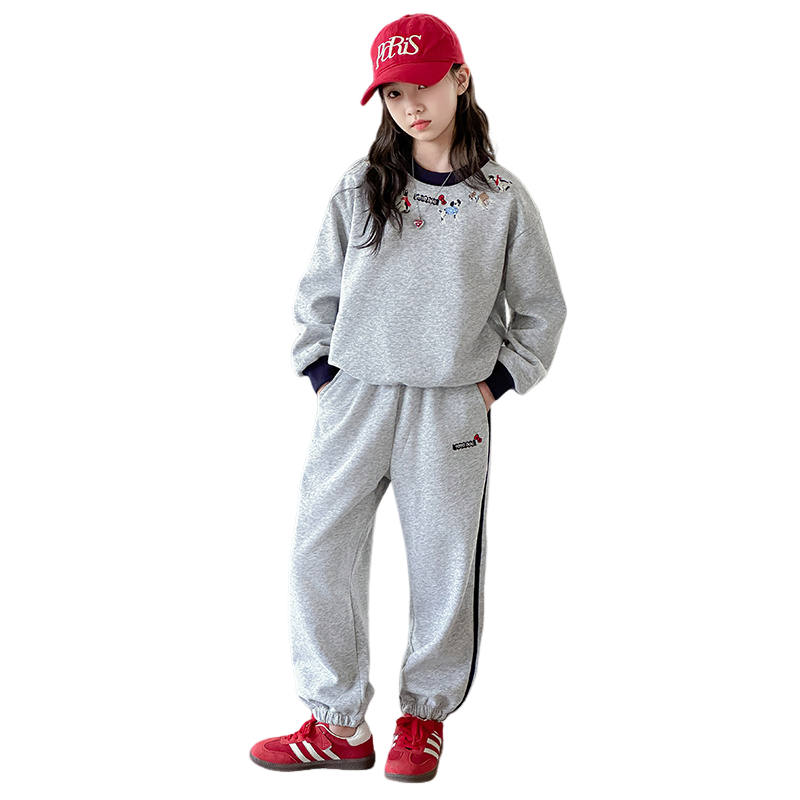 Lanza Casual Sportswear Spring Fall Gray Teenagers