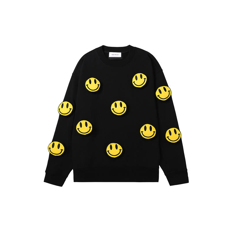 SQQZ Project Crew Neck Loose Fit Sweatshirt Unisex
