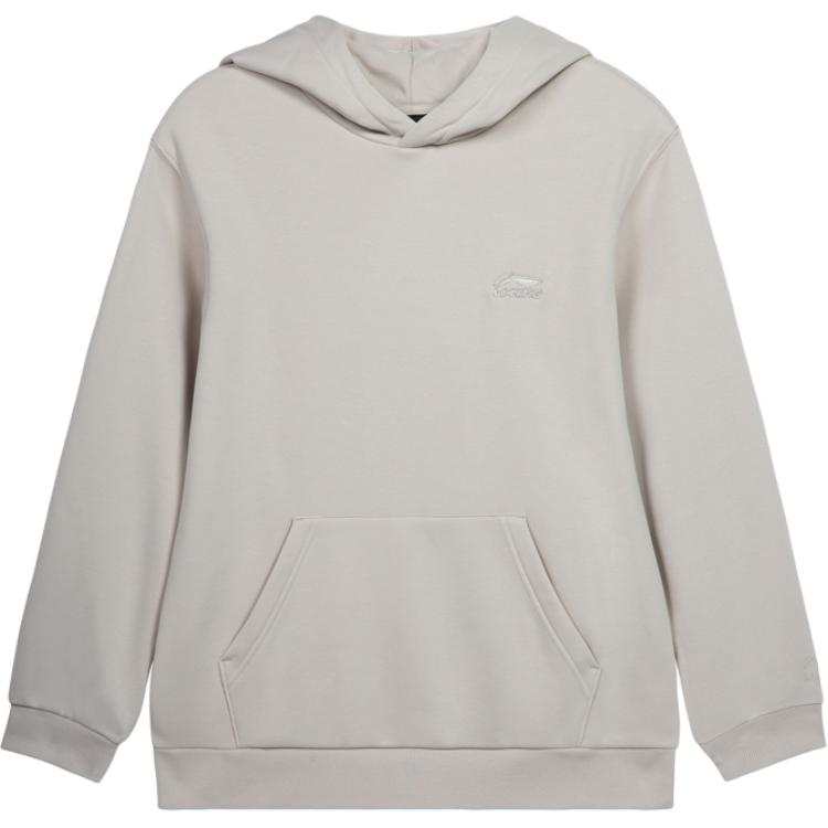 Li-Ning Li Ning Sweatshirts Unisex Mica Gray Crew Neck Moderate