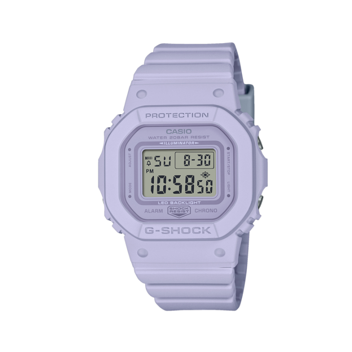 CASIO CASIO G SHOCK Quartz Movement Resin Strap Watch Women's Watch Gray Dial