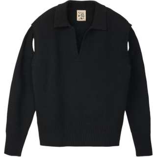 Camperlab polo-neck split-sleeves sweater
