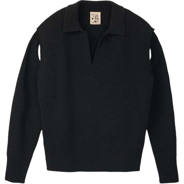 Camperlab polo-neck split-sleeves sweater
