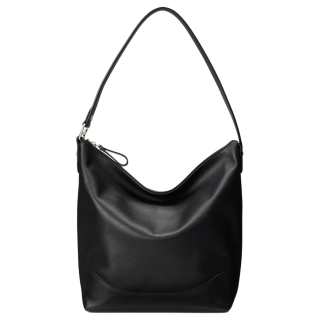 Ralph Lauren Leather Shoulder Bag Large Women's Black