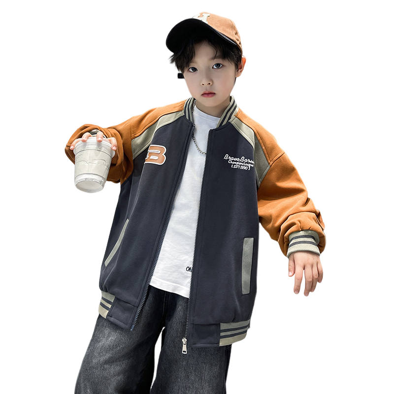 Lanza Casual Padded Jacket Winter Gray Teenagers