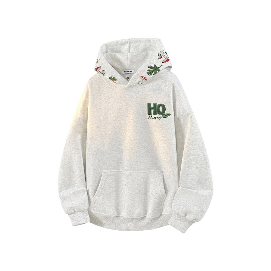 HUANQIU Sweatshirts Unisex Hooded Moderate Heavyweight