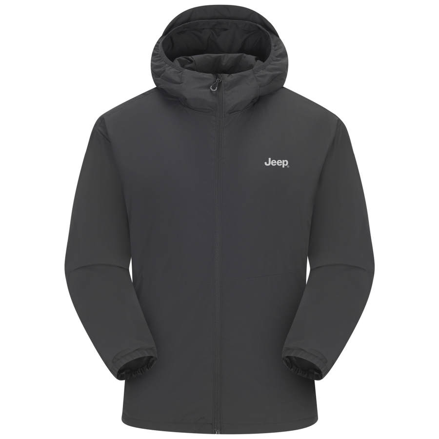 Jeep Puffer Jackets Unisex Hooded Moderate