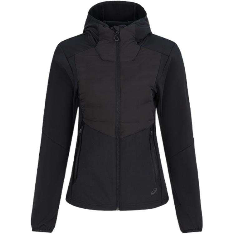 ASICS ASICS Down Jackets Women's Black Hooded Moderate