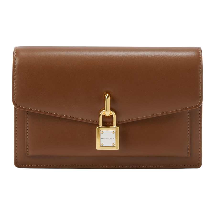 CHARLES&KEITH Fabric Small Square Bag, Shoulder Bag, Crossbody Bag Small Women's Multicolor