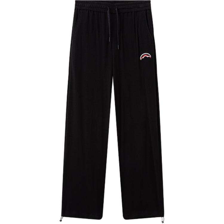 SPRAYGROUND Casual Pants Men's Black Thin Straight Fit Pants