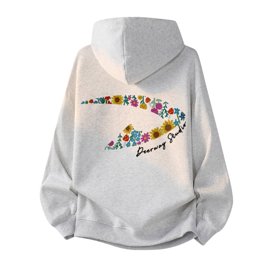 DEERWAY Sweatshirts Unisex Hooded Moderate Regular