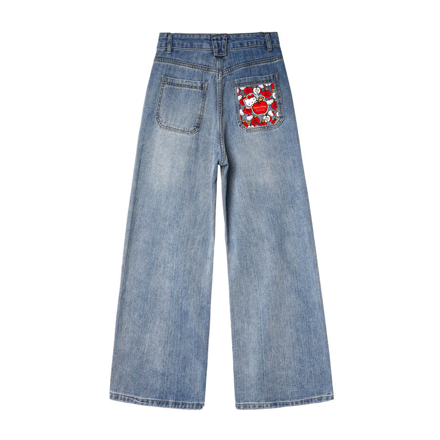 Sanrio x Hello Kitty Hello Kitty SS25 Jeans Unisex