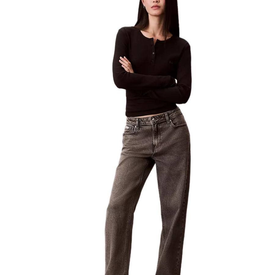 Calvin Klein Knitwear Women's Black Crew Neck Moderate
