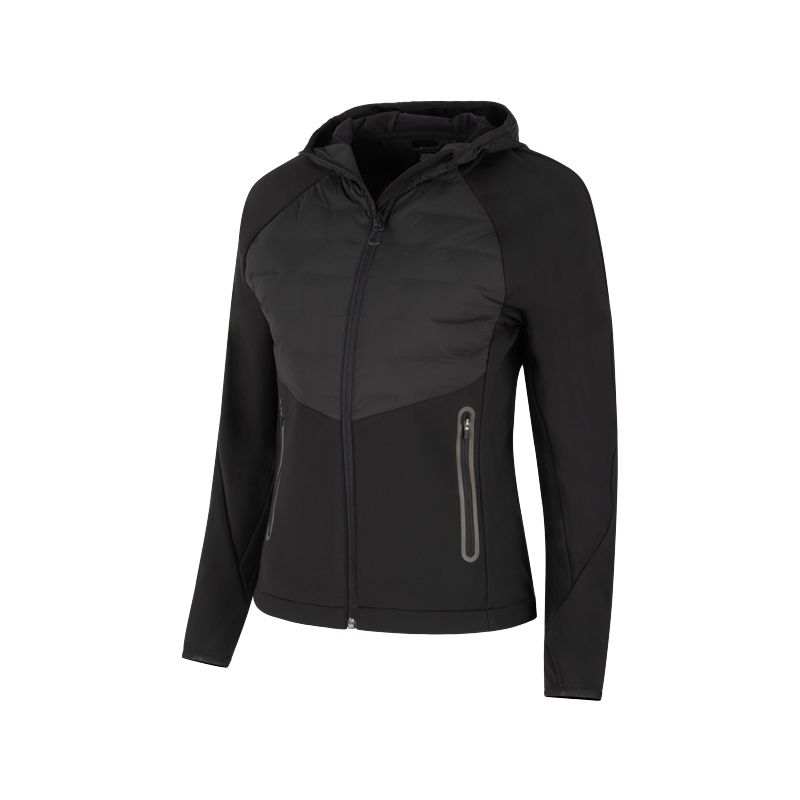 ASICS Down Jackets Women's Black 001 Hooded Moderate Other