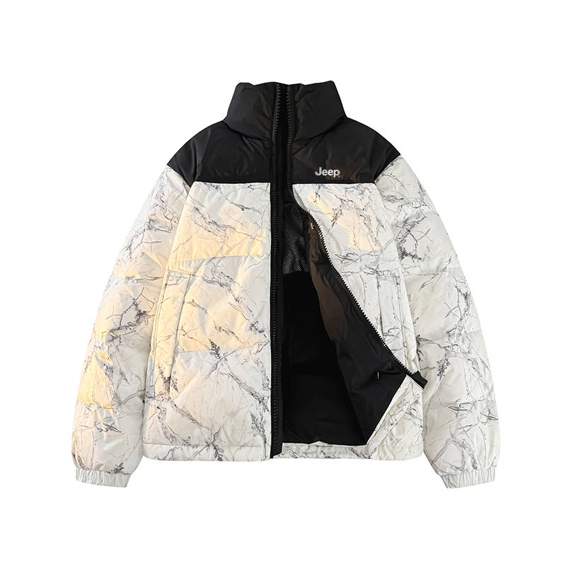 Jeep Jeep Down Jackets Unisex Stand Collar Thickened Puffer Jacket